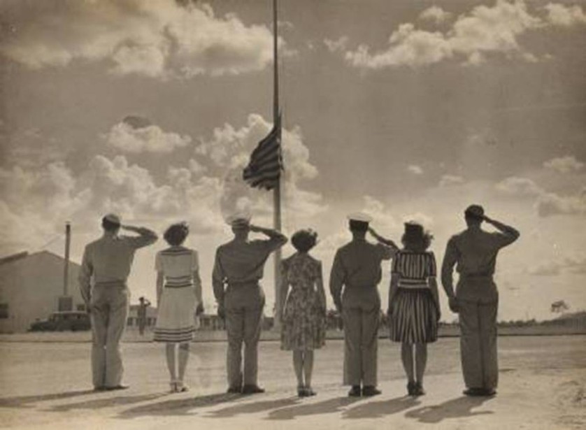 Retiring of the Flag Photo courtesy of Sebring Historical Society